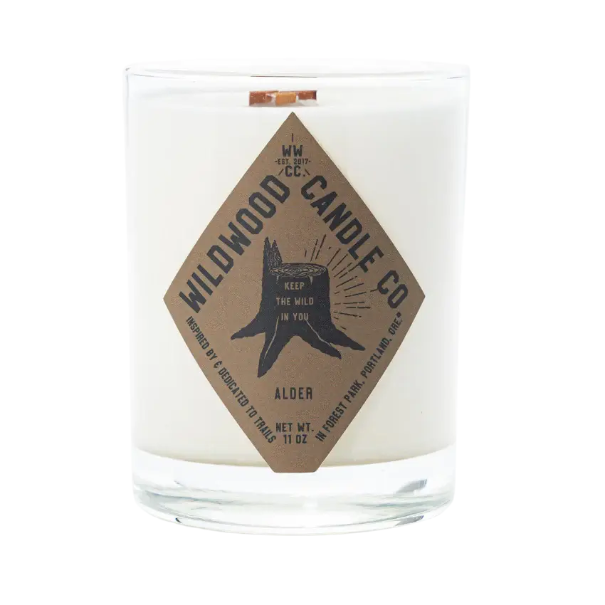 11 oz Alder Soy Candle - Palo Santo Sandalwood