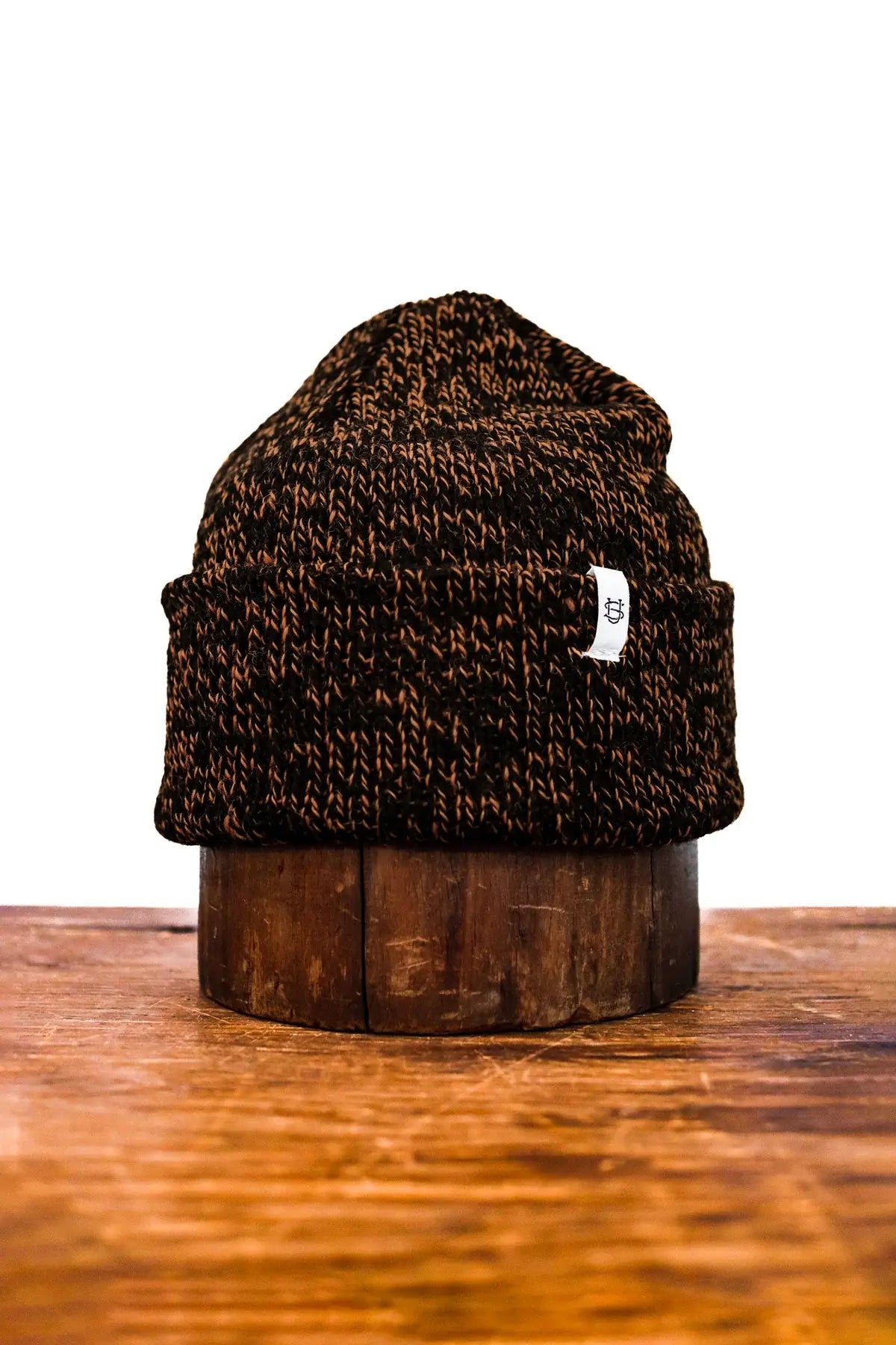 Ragg Wool Beanie - Rust Melange