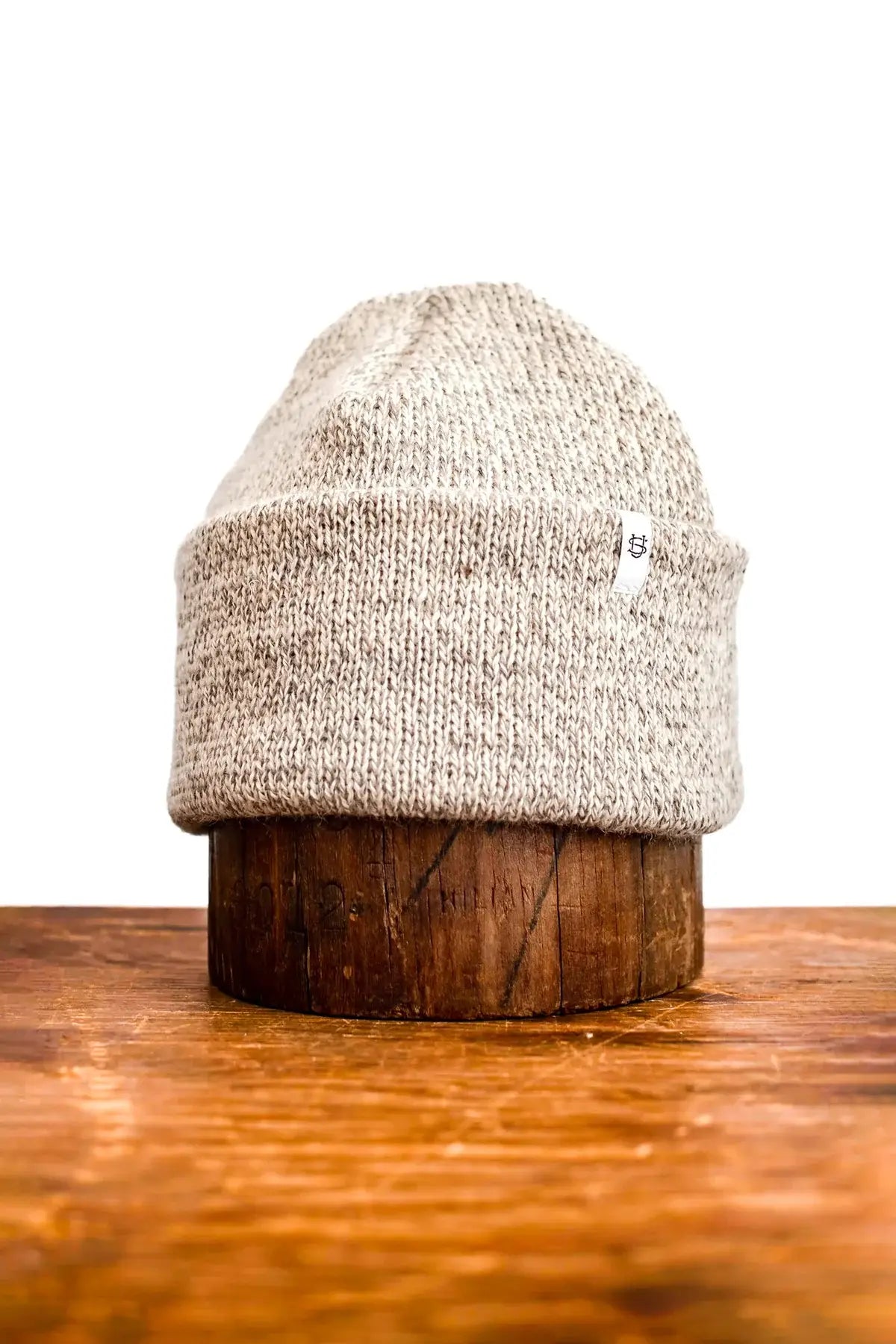 Ragg Wool Beanie - Oatmeal Melange