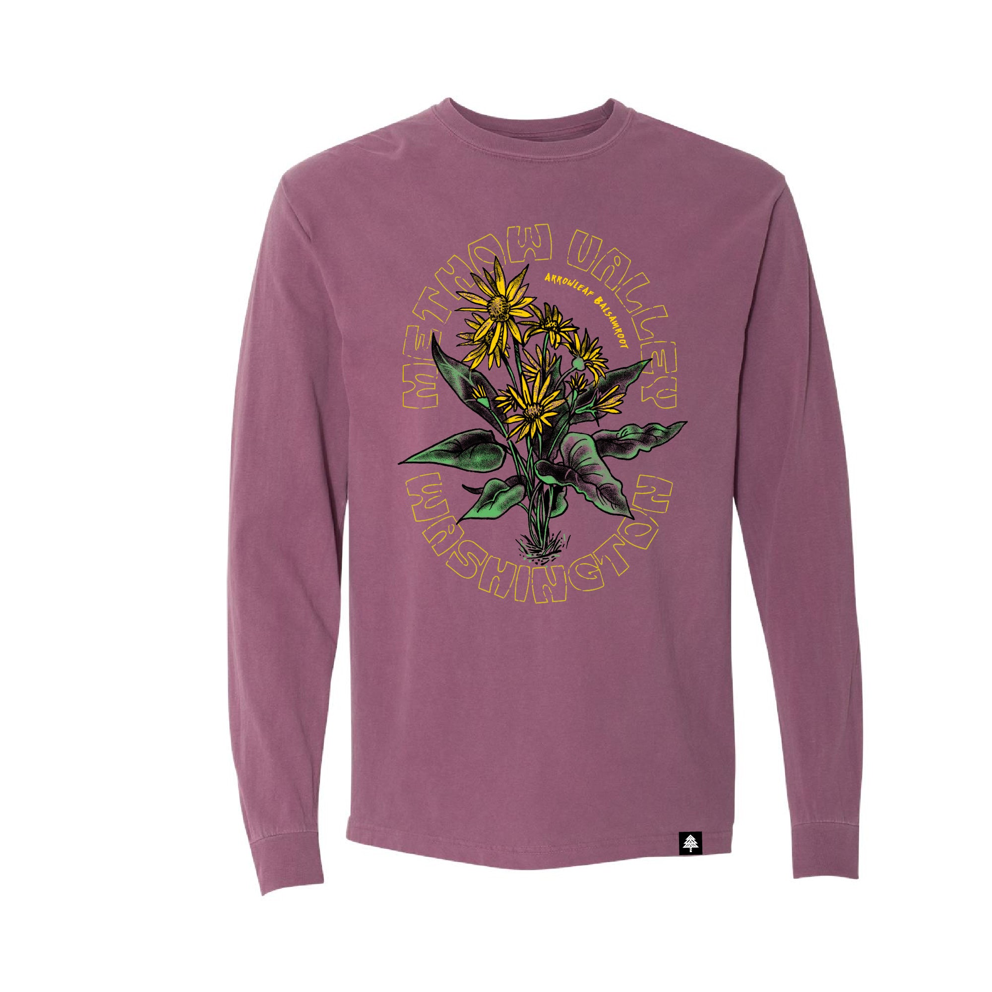 Methow Valley Balsam Root- Heritage Long sleeve tee