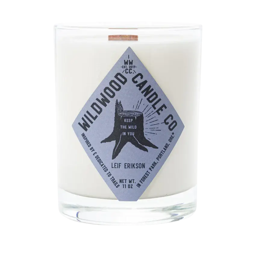 11 oz Leif Erikson Soy Candle - Tobacco Bay Leaf