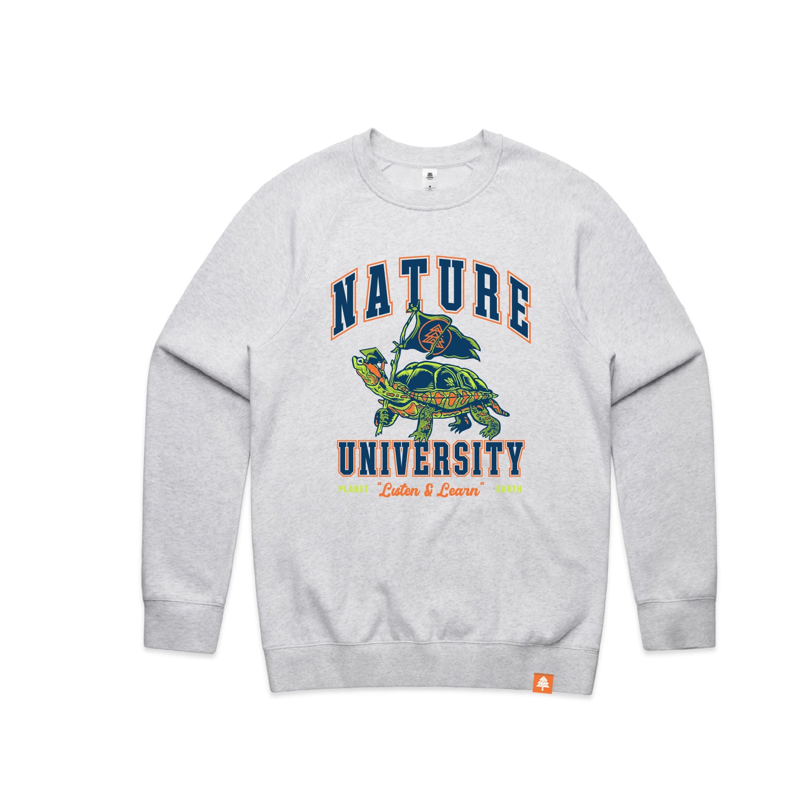 Nature University - Raglan Sleeve Crew Neck